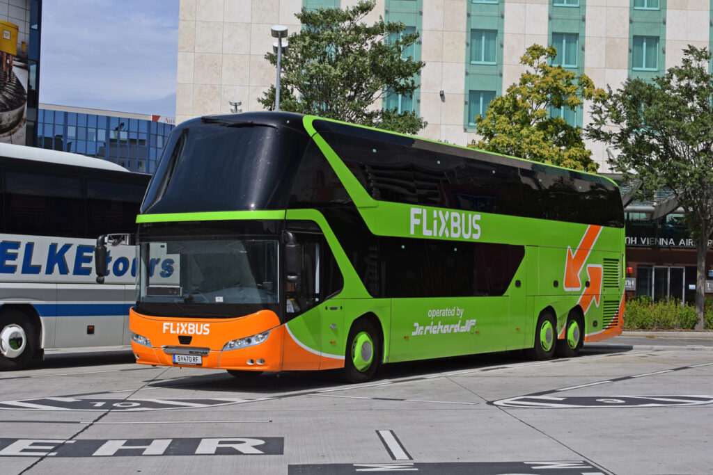  Flixbus é uma das cias low cost de ônibus na Europa